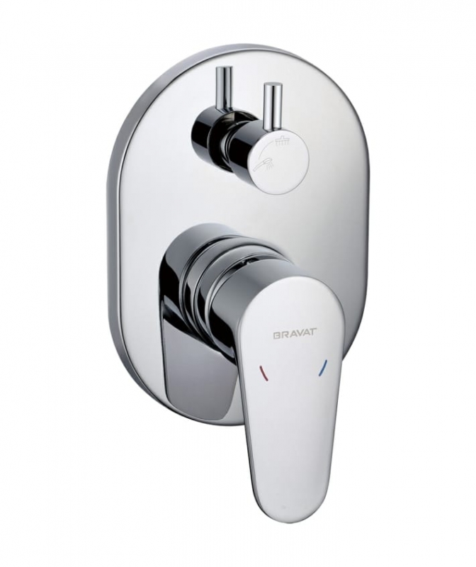 Смеситель встраиваемый в стену 2-функц (латунное тело в комплекте) Bravat Eler (FB848238CP-2-RUS)
Смеситель встраиваемый в стену 2-функц (латунное тело в комплекте) Bravat Eler (FB848238CP-2-RUS)