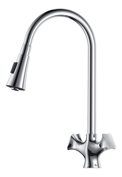 Смеситель для кухни D&K Hessen.Grimm с выдвижной лейкой (DA1382501)
Смеситель для кухни D&K Hessen.Grimm с выдвижной лейкой (DA1382501)