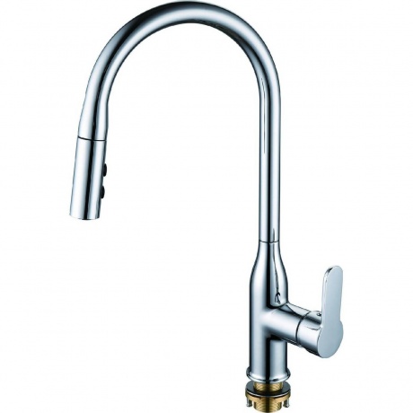 Смеситель одноручный для кухни с поворотным изливом и вытяжной лейкой RUSH Tenerife (TE2835-24)
Смеситель одноручный для кухни с поворотным изливом и вытяжной лейкой RUSH Tenerife (TE2835-24)