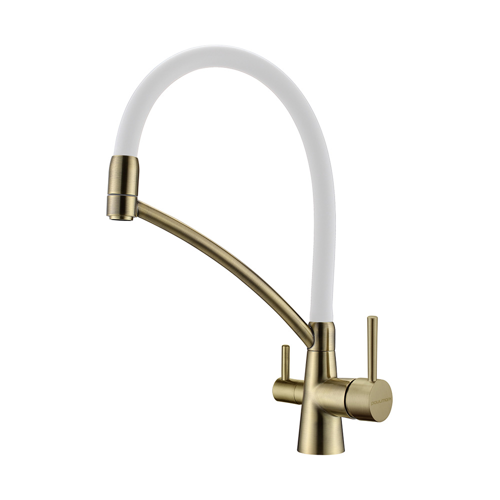 Смеситель для кухни Paulmark Siеgen Si213111-BrW бронза/белый
Смеситель для кухни Paulmark Siеgen Si213111-BrW бронза/белый