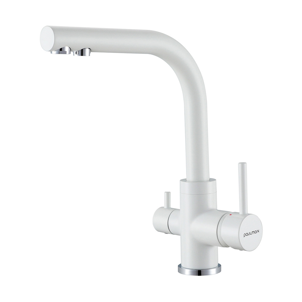 Смеситель для кухни Paulmark Essen Es213011-431TW белый матовый полностью
Смеситель для кухни Paulmark Essen Es213011-431TW белый матовый полностью