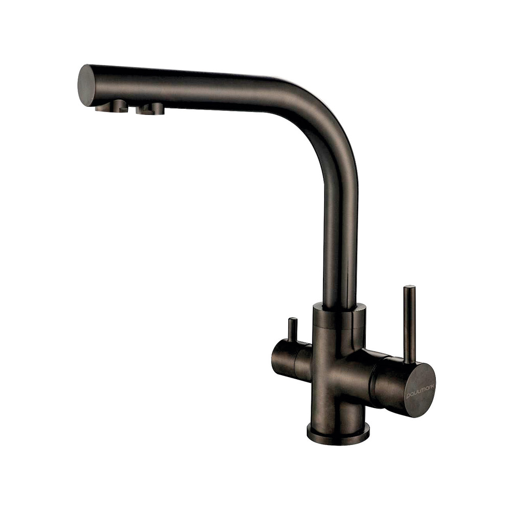 Смеситель для кухни Paulmark Essen Es213011-GM вороненая сталь
Смеситель для кухни Paulmark Essen Es213011-GM вороненая сталь