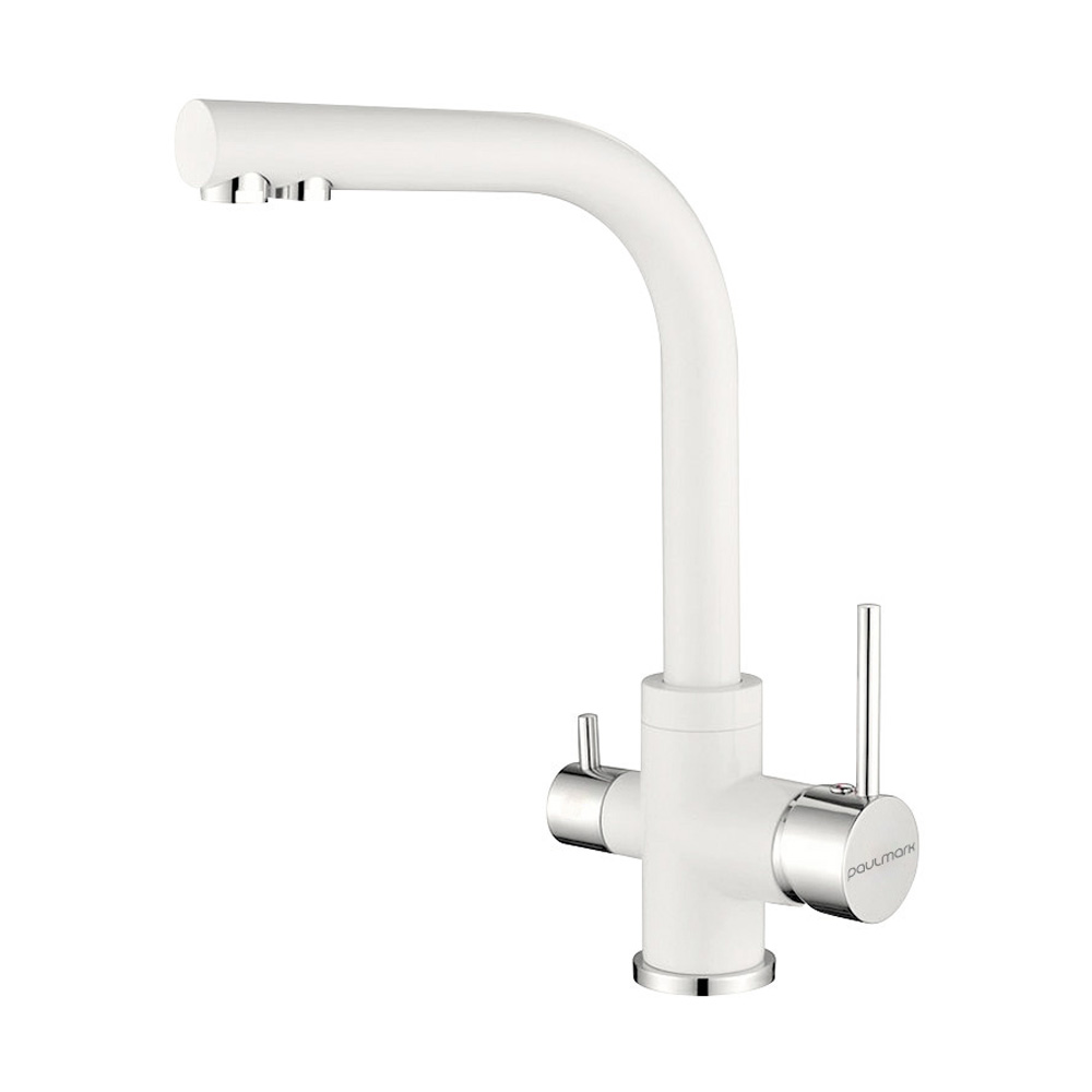 Смеситель для кухни Paulmark Essen Es213011-431 белый матовый
Смеситель для кухни Paulmark Essen Es213011-431 белый матовый