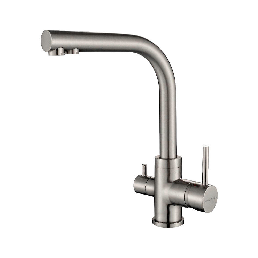 Смеситель для кухни Paulmark Essen Es213011-NI никель
Смеситель для кухни Paulmark Essen Es213011-NI никель