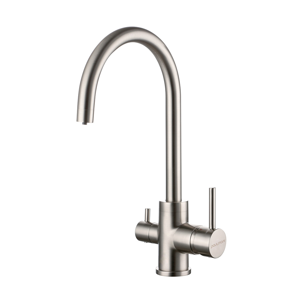 Смеситель для кухни Paulmark Essen Es213211-NI никель
Смеситель для кухни Paulmark Essen Es213211-NI никель