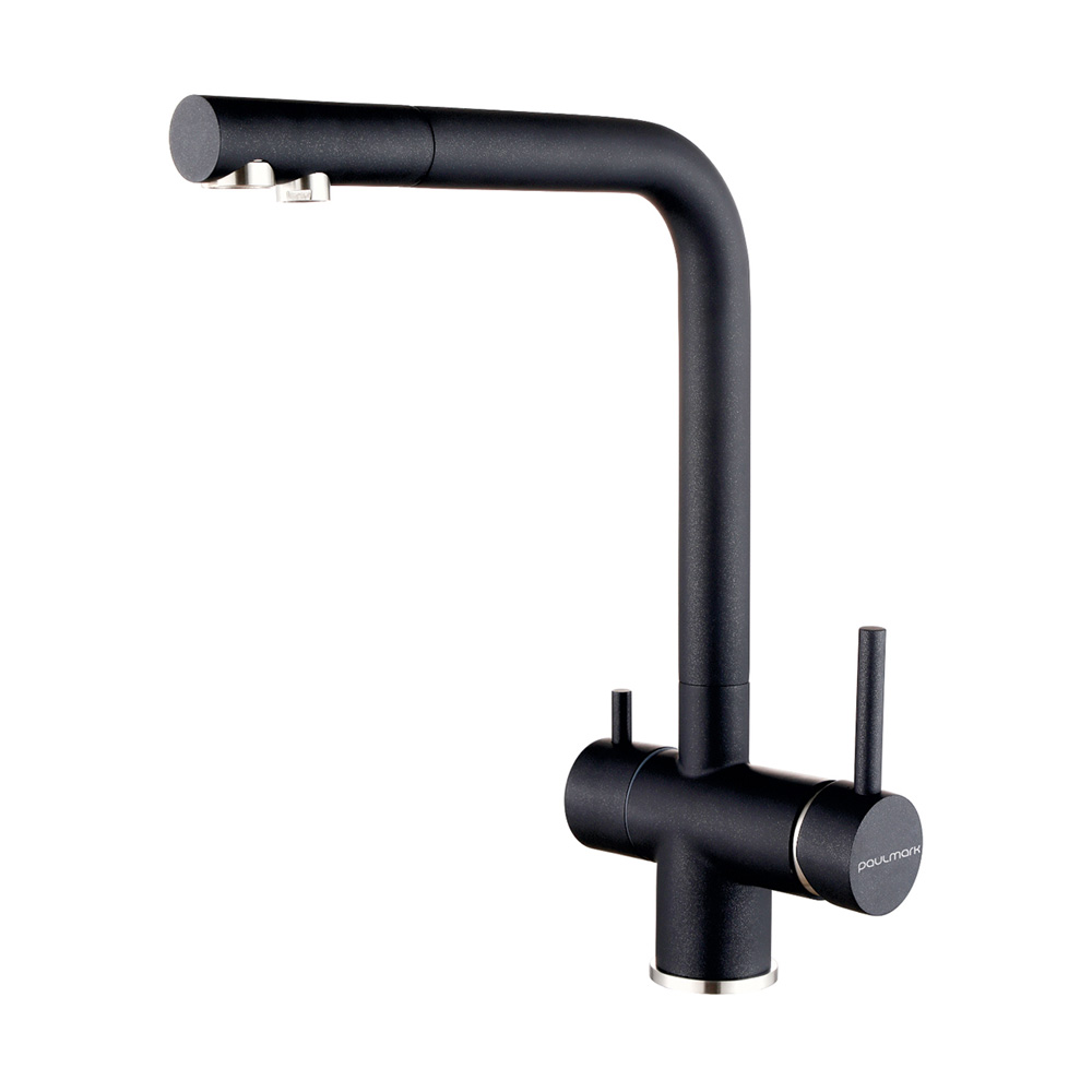 Смеситель для кухни Paulmark Skalen Sk213020-418 черный металлик
Смеситель для кухни Paulmark Skalen Sk213020-418 черный металлик