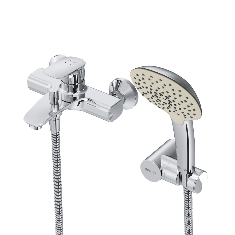 Смеситель для ванны и душа AM.PM Spirit 2.1 F71A15000 душ.набор, хром
Смеситель для ванны и душа AM.PM Spirit 2.1 F71A15000 душ.набор, хром