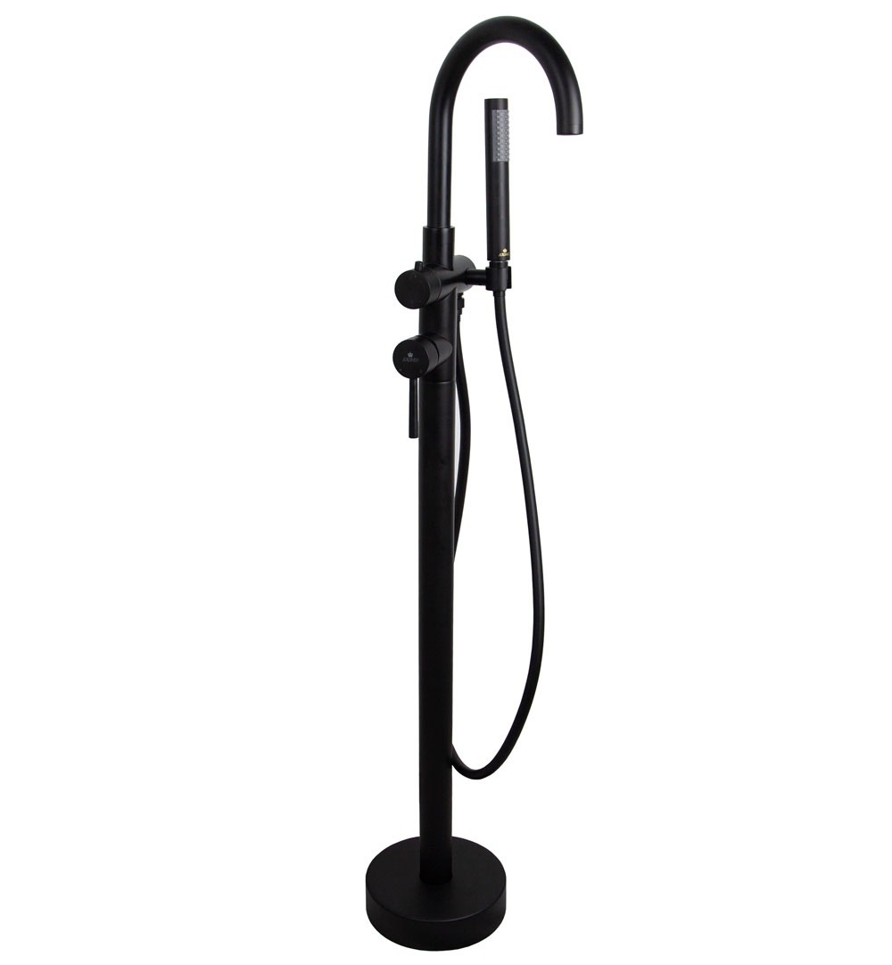 Смеситель напольный для ванны KAISER Merkur Matt Black (26282-2)
Смеситель напольный для ванны KAISER Merkur Matt Black (26282-2)