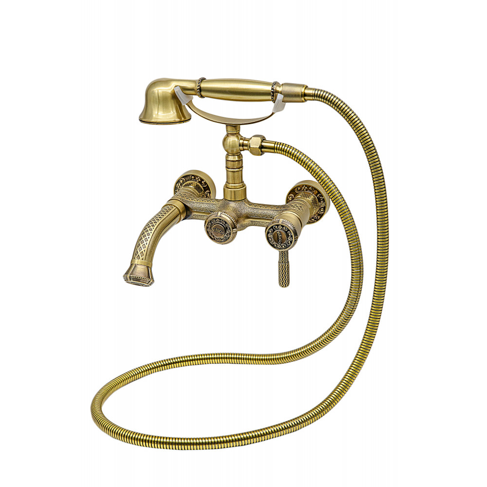 Смеситель для ванны с душем MILACIO Vitoria, бронза (MC.300.BR)
Смеситель для ванны с душем MILACIO Vitoria, бронза (MC.300.BR)