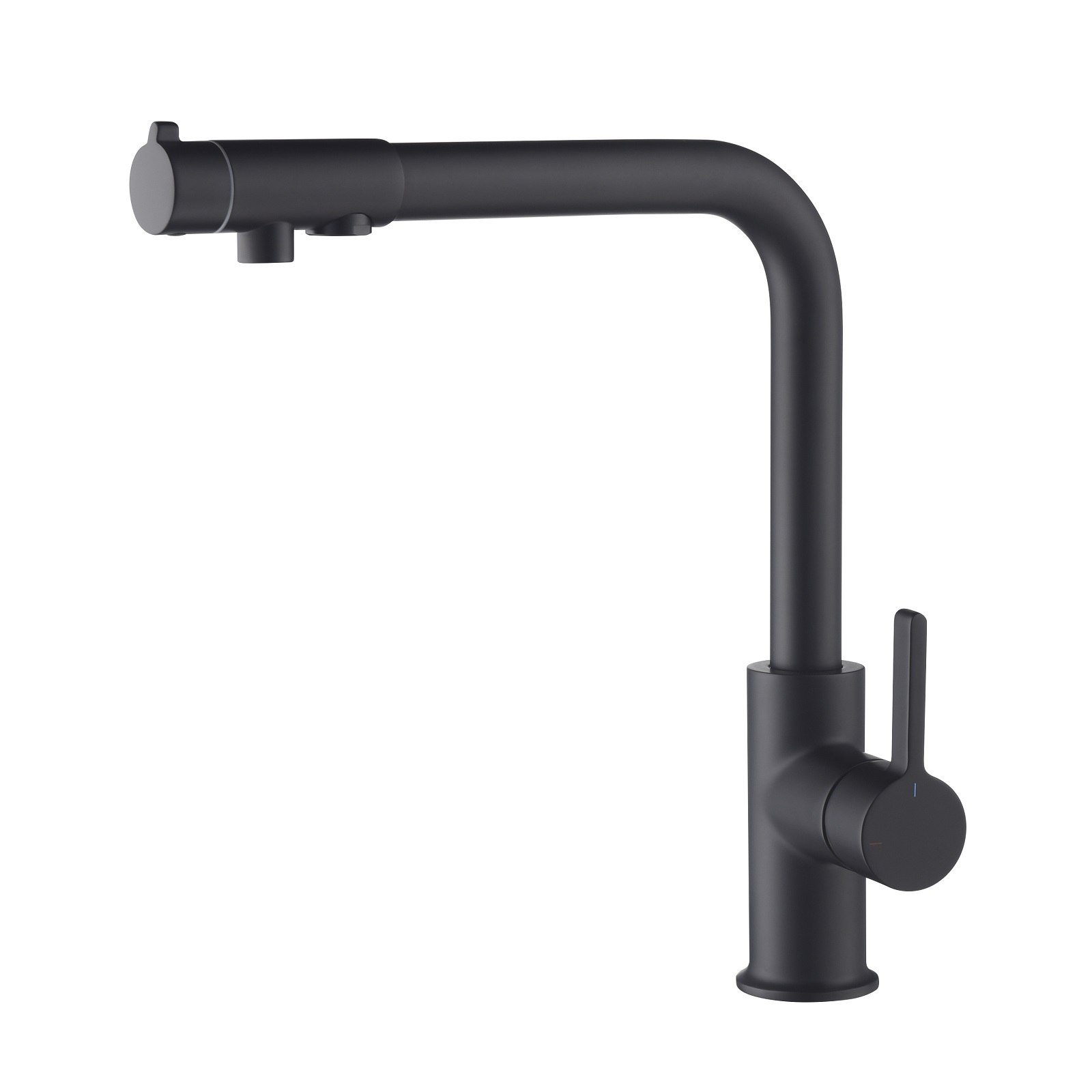 Смеситель для кухни с подключением фильтра Timo Hette черный (1026/03F)
Смеситель для кухни с подключением фильтра Timo Hette черный (1026/03F)