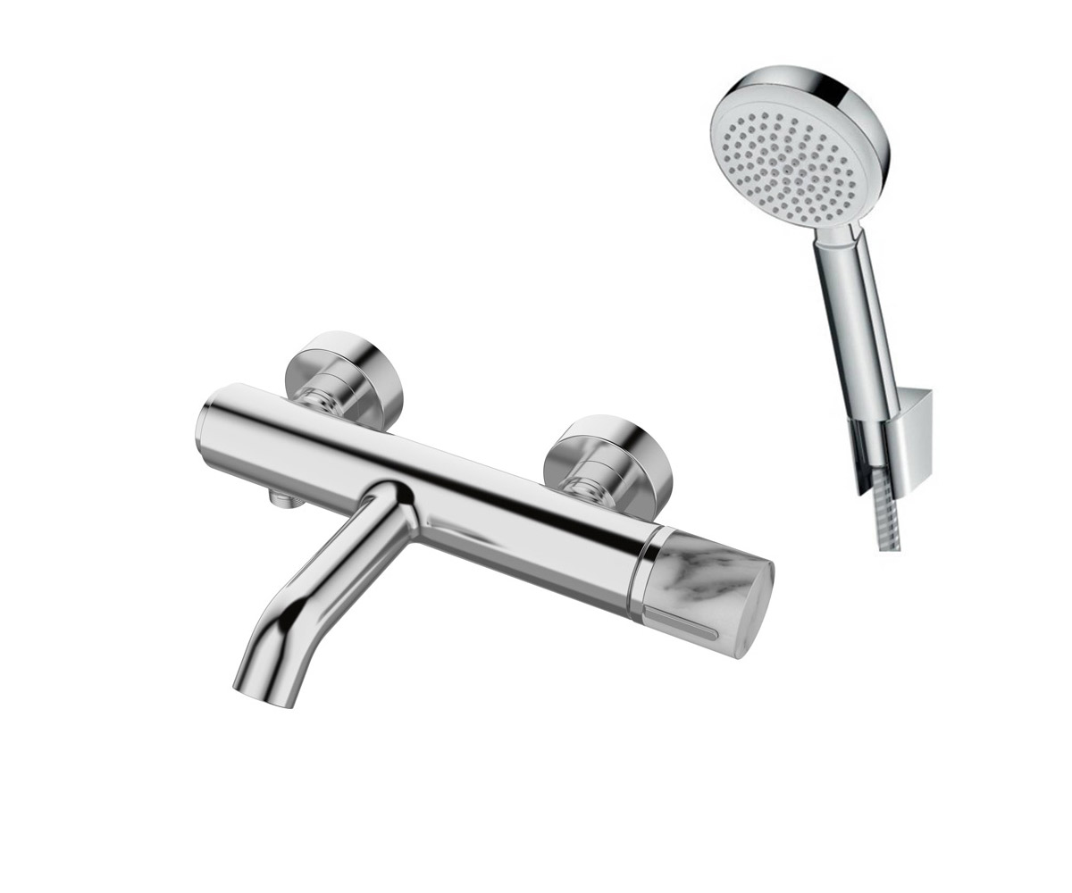 Cмеситель для ванны Bronze de Luxe FOCUS хром/мрамор (24603CM)
Cмеситель для ванны Bronze de Luxe FOCUS хром/мрамор (24603CM)