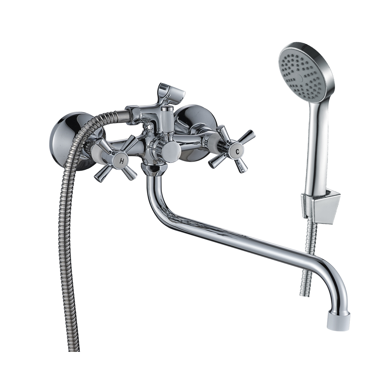 Смеситель для ванны DECOROOM DR51 (DR51045-White)
Смеситель для ванны DECOROOM DR51 (DR51045-White)