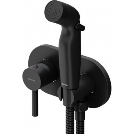 Монтируемый в стену смеситель с гигиеническим душем Damixa Option 212000300, черный
Монтируемый в стену смеситель с гигиеническим душем Damixa Option 212000300, черный