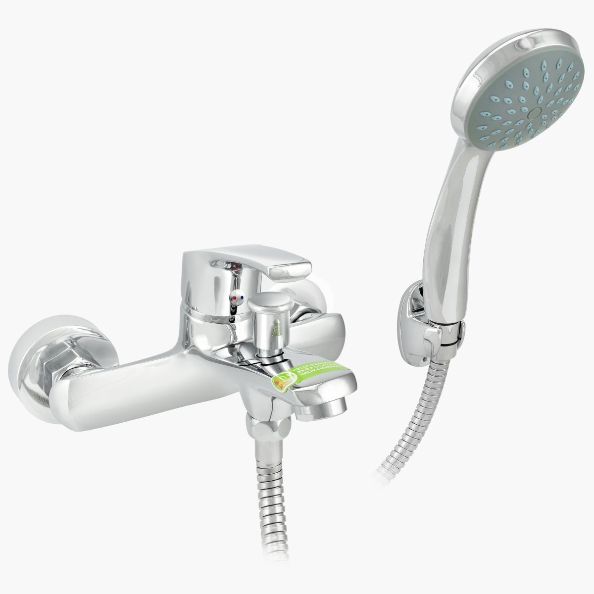 Смеситель ванно-душевой одноручный Eleanti с метал. шлангом, хром. лейкой и кроншт. карт. 35 мм 0402.936
Смеситель ванно-душевой одноручный Eleanti с метал. шлангом, хром. лейкой и кроншт. карт. 35 мм 0402.936