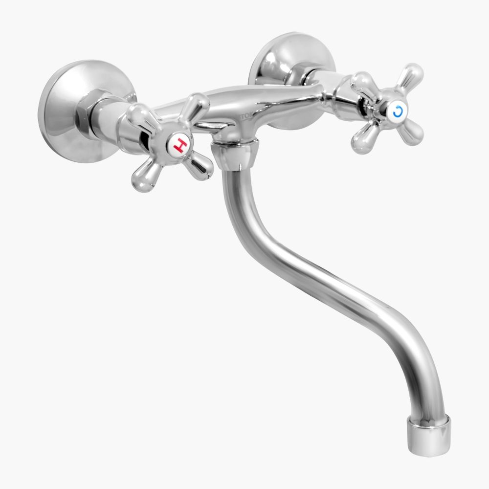 Смеситель для мойки латунный двуручный настенный Istok Luxe, кран-букса керамика, гайка 0402.781
Смеситель для мойки латунный двуручный настенный Istok Luxe, кран-букса керамика, гайка 0402.781