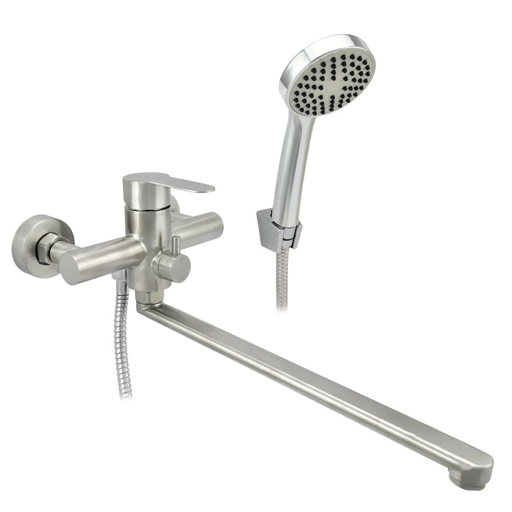 Cмеситель ванно-душевой из нерж. стали, одноручный Juguni Luxe с литым изливом, 35 карт. 0402.453
Cмеситель ванно-душевой из нерж. стали, одноручный Juguni Luxe с литым изливом, 35 карт. 0402.453