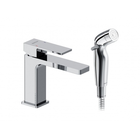 530300000 Gala смеситель для умывальника с гигиеническим душем, хром
530300000 Gala смеситель для умывальника с гигиеническим душем, хром