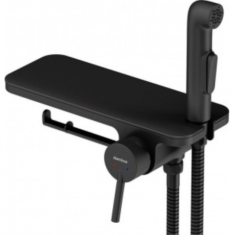 Монтируемый в стену смеситель с гигиеническим душем и полкой Damixa Jupiter 773500301,черный
Монтируемый в стену смеситель с гигиеническим душем и полкой Damixa Jupiter 773500301,черный