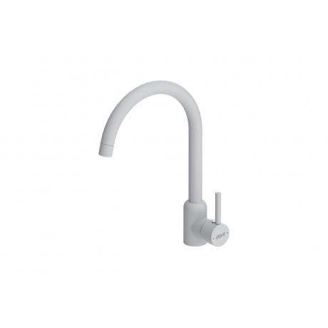 D3007033 Logic кухонный смеситель поворотный, белый
D3007033 Logic кухонный смеситель поворотный, белый