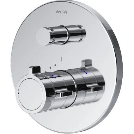 Смеситель встроенный на 2 потребителя с ТМС AM.PM X-Joy F85A45600 хром
Смеситель встроенный на 2 потребителя с ТМС AM.PM X-Joy F85A45600 хром