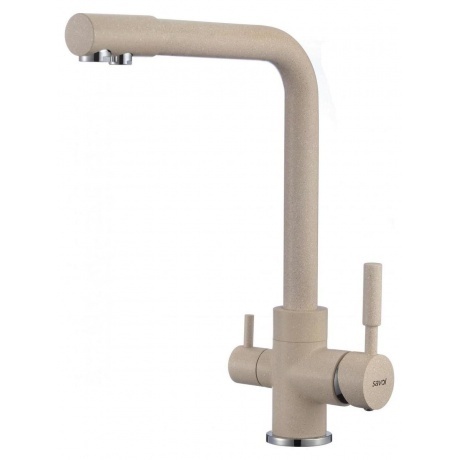 Смеситель для кухонной мойки с фильтром питьевой воды Savol S-L1801S
Смеситель для кухонной мойки с фильтром питьевой воды Savol S-L1801S