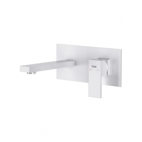 Смеситель для раковины DK встраиваемый настенный матовый белый Bayern.Liszt (DA1514408)
Смеситель для раковины DK встраиваемый настенный матовый белый Bayern.Liszt (DA1514408)