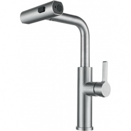 Смеситель для кухни ПРОФСАН STEEL с выдвижной лейкой (PSM-300-96)
Смеситель для кухни ПРОФСАН STEEL с выдвижной лейкой (PSM-300-96)