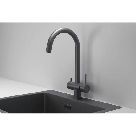 Смеситель для кухни GRANULA (7104, ГРАФИТ МАТОВЫЙ)
Смеситель для кухни GRANULA (7104, ГРАФИТ МАТОВЫЙ)