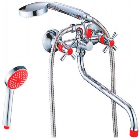 Смеситель для ванны Cron CN142 красный (CN22142-6)
Смеситель для ванны Cron CN142 красный (CN22142-6)