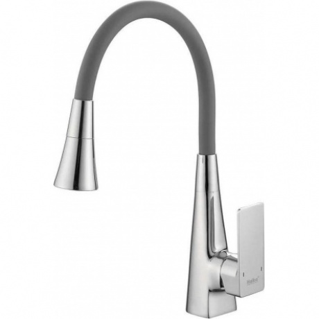 Смеситель для кухни Haiba с гибким изливом и режимом душ, хром (HB73823)
Смеситель для кухни Haiba с гибким изливом и режимом душ, хром (HB73823)