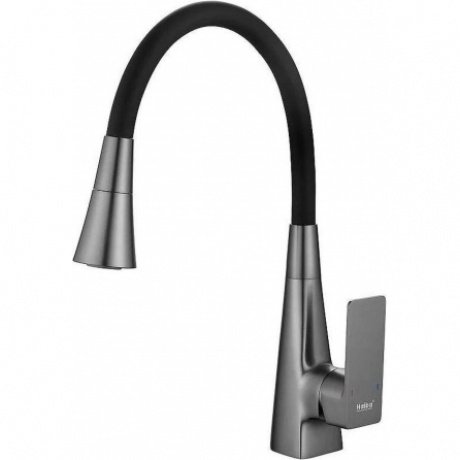 Смеситель для кухни Haiba с гибким изливом и режимом душ, оружейная сталь (HB73823-3)
Смеситель для кухни Haiba с гибким изливом и режимом душ, оружейная сталь (HB73823-3)