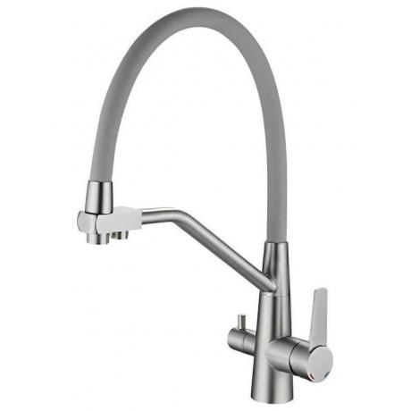 Смеситель для кухни Haiba с подключением фильтра воды, сатин (HB76822)
Смеситель для кухни Haiba с подключением фильтра воды, сатин (HB76822)