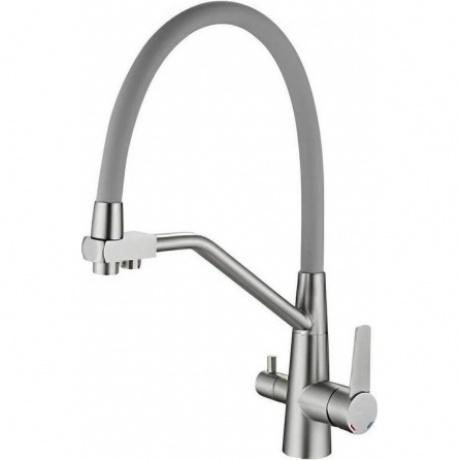 Смеситель для кухни Haiba с подключением фильтра воды, сатин (HB76822)
Смеситель для кухни Haiba с подключением фильтра воды, сатин (HB76822)