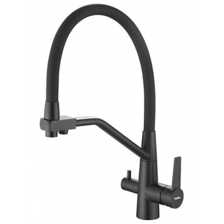 Смеситель для кухни Haiba с подключением фильтра воды, черный (HB76822-7)
Смеситель для кухни Haiba с подключением фильтра воды, черный (HB76822-7)