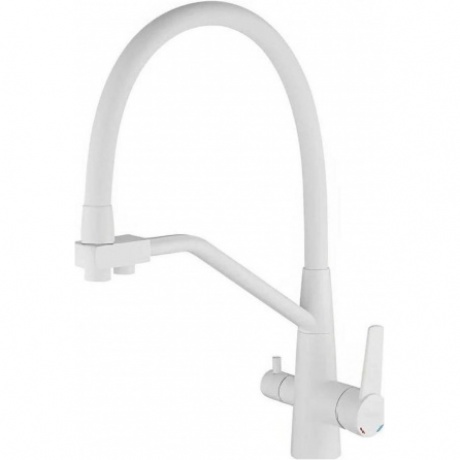 Смеситель для кухни Haiba с подключением фильтра воды, белый (HB76822-8)
Смеситель для кухни Haiba с подключением фильтра воды, белый (HB76822-8)