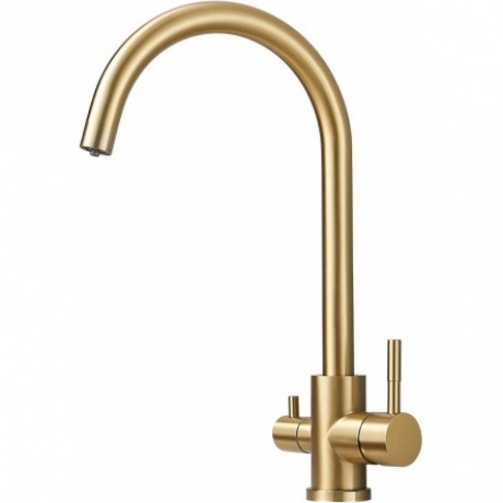 Смеситель для кухни с подключением фильтра воды Haiba матовое золото (HB43828-5)
Смеситель для кухни с подключением фильтра воды Haiba матовое золото (HB43828-5)