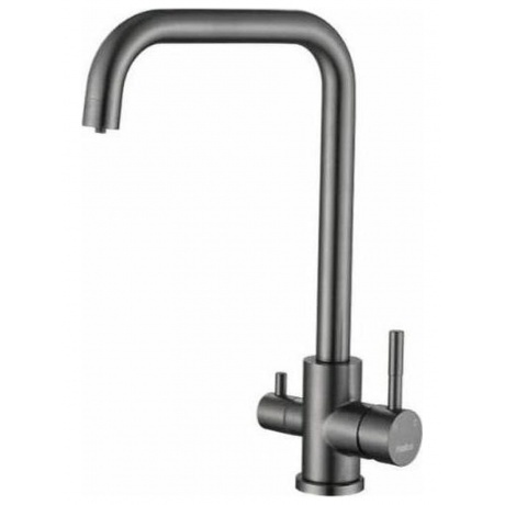 Смеситель для кухни с подключением фильтра воды Haiba оружейная сталь (HB43829-3)
Смеситель для кухни с подключением фильтра воды Haiba оружейная сталь (HB43829-3)