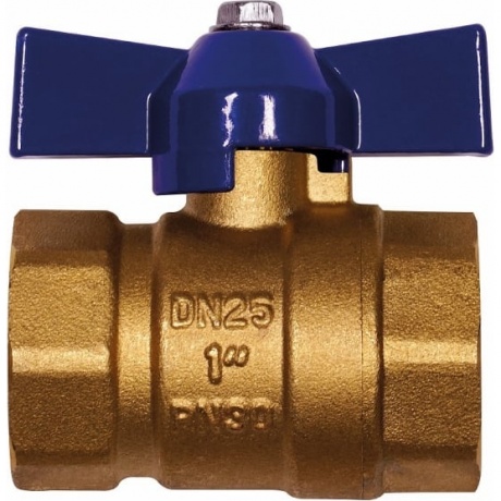 Кран шаровой RM-L ВР-ВР 1 муфтовый бабочка Ду25 Ру30 (11Б27п1)
Кран шаровой RM-L ВР-ВР 1 муфтовый бабочка Ду25 Ру30 (11Б27п1)