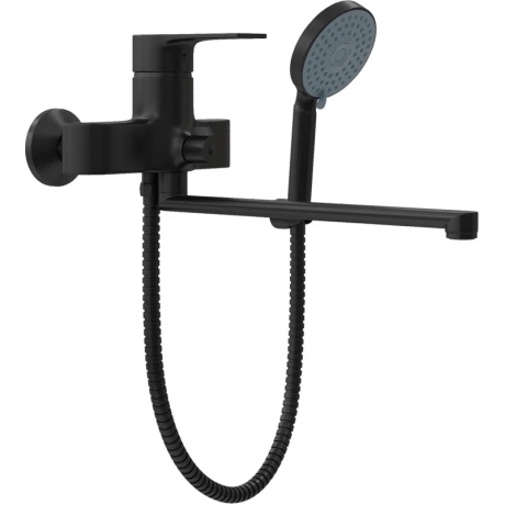 Смеситель для ванной с длинным изливом Teymi Lori, черный матовый T10267
Смеситель для ванной с длинным изливом Teymi Lori, черный матовый T10267