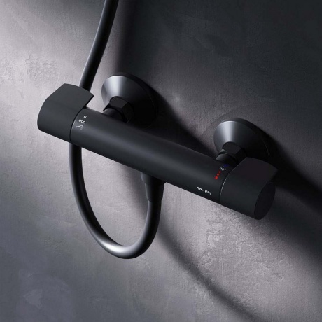 Смеситель для душа с термостатом AM.PM X-Joy F85A40022, черный
Смеситель для душа с термостатом AM.PM X-Joy F85A40022, черный