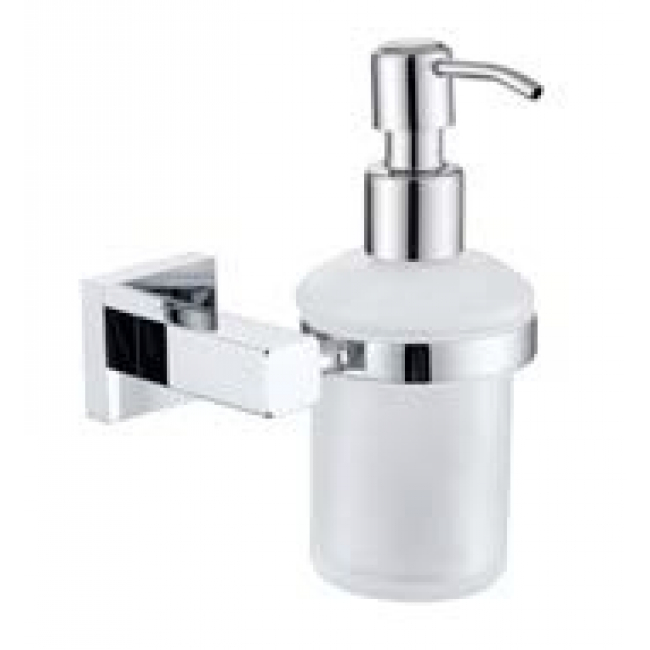 Дозатор жидкого мыла настенный (стекло) хром (латунь) (KH-2310)
Дозатор жидкого мыла настенный (стекло) хром (латунь) (KH-2310)