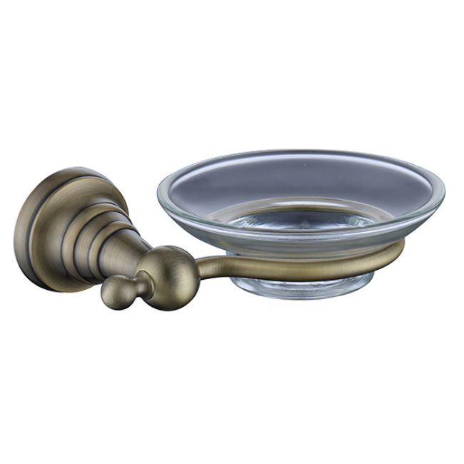 Мыльница (стекло) KAISER бронза (латунь) (KH-4203)
Мыльница (стекло) KAISER бронза (латунь) (KH-4203)