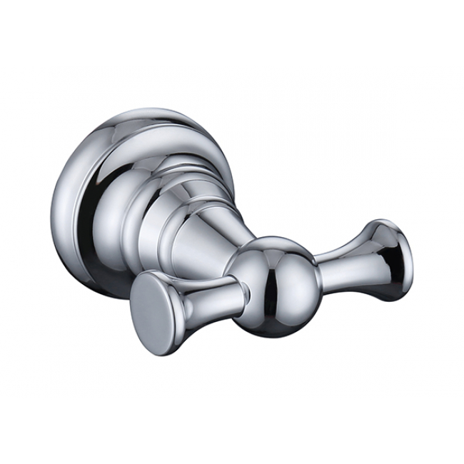 Крючок двойной KAISER хром (латунь) (KH-2202)
Крючок двойной KAISER хром (латунь) (KH-2202)