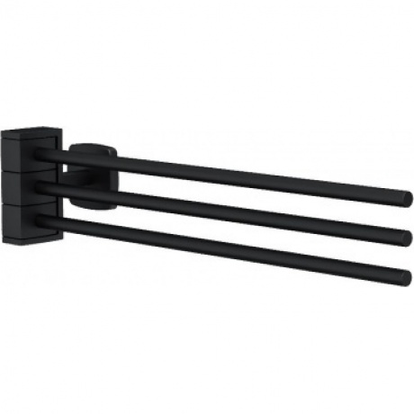 Тройная вешалка-вертушка для полотенец AM.PM Gem A9032722 черный
Тройная вешалка-вертушка для полотенец AM.PM Gem A9032722 черный