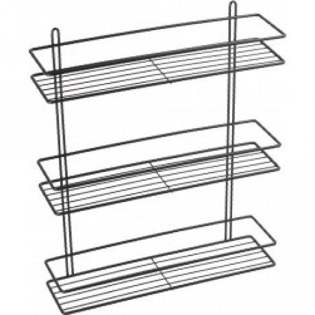 Полка тройная Fixsen черная (FX-730B-3)
Полка тройная Fixsen черная (FX-730B-3)