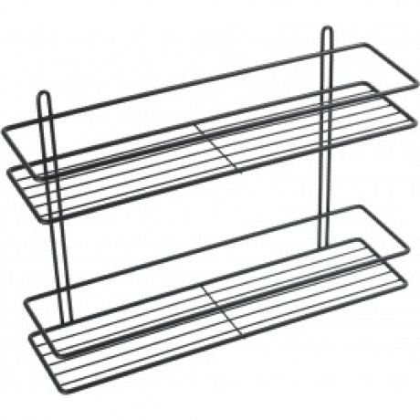 Полка двойная Fixsen черная (FX-730B-2)
Полка двойная Fixsen черная (FX-730B-2)