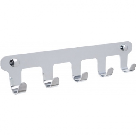 Планка 5 крючков Fixsen PRACTICA, хром (FX-805-5)
Планка 5 крючков Fixsen PRACTICA, хром (FX-805-5)