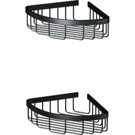 Корзина для душа угловая двухъярусная AM.PM Sense L A7452222 черная
Корзина для душа угловая двухъярусная AM.PM Sense L A7452222 черная