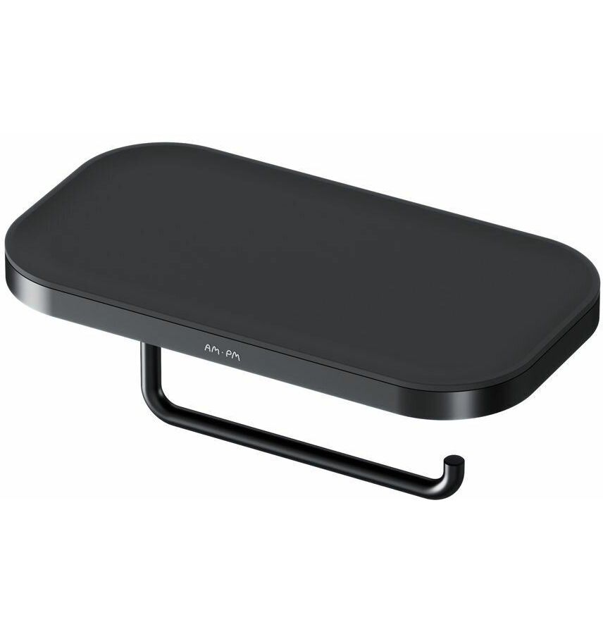 Держатель для туалетной бумаги с полкой AM.PM Func A8F341422 черный
Держатель для туалетной бумаги с полкой AM.PM Func A8F341422 черный