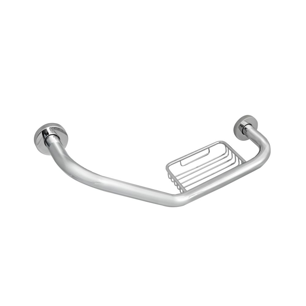 Поручень L образный с мыльницей Solinne, 11425, хром, Коллекция Base 2557.005
Поручень L образный с мыльницей Solinne, 11425, хром, Коллекция Base 2557.005